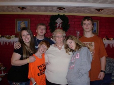 my babies and gramma betty