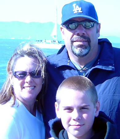 Me, my son Josh and Hubby Jeff