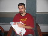 Nicholas (my oldest son and his new son dominick)