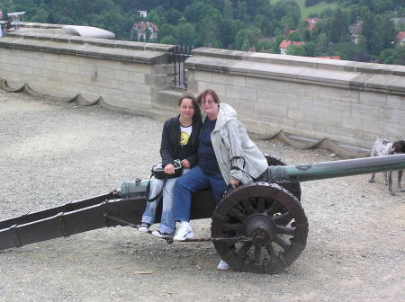 Anja and Dee in Germany