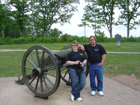 Michele and I in Gettysburg June'07