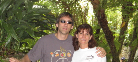 Me and my husband, Steve.    (San Diego Zoo - June 2007)