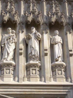 bonhoeffer's statue at westminister abbey