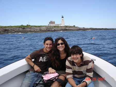 Me and my boys in Maine