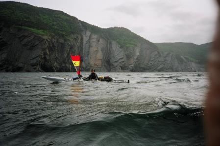 kayaking around Cape Breton