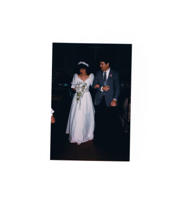 My second wedding---April 6, 1985