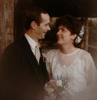 Our Wedding in '85