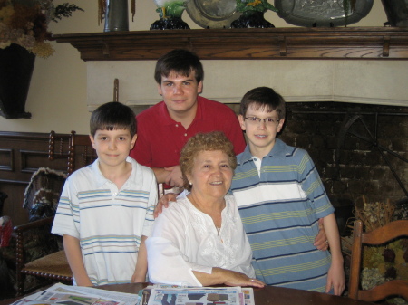 My Mom and my Boys 9/24/06