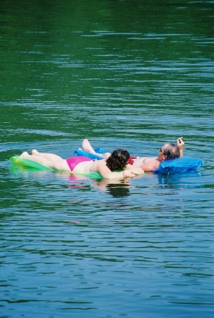 Relaxing on the Lake