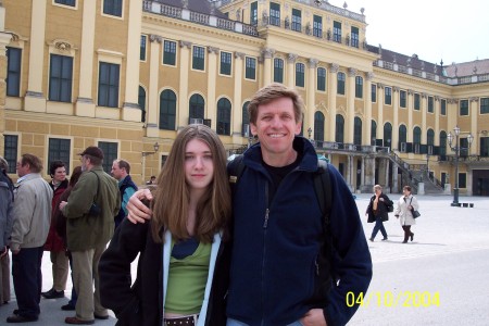 Bridget and Jim in Vienna Austria 2004