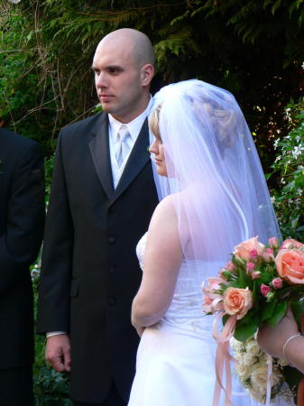 Our Ceremony at Sunset