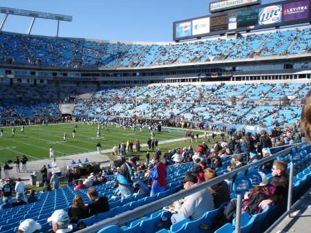 Panther's Game in Charlotte, NC