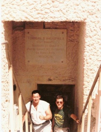 Visiting Royal Tomb - Valley of the Kings, Egypt - 1990