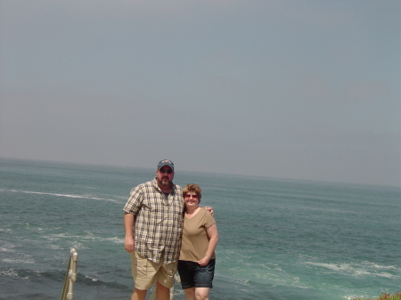 Kathy and Gene in La Jolla, California
