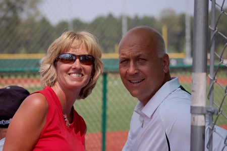 Jodi and Cal Ripken Jr.