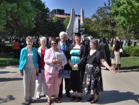 My Daughter, Carrie, Graduates From Purdue, 2007