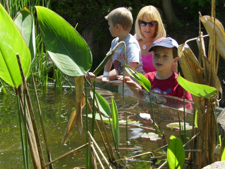 Having fun at the Zoo