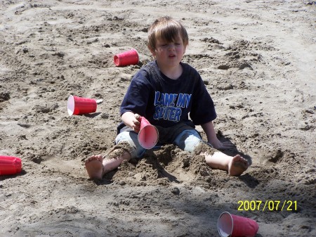 Playin' in the sand