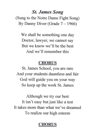 St James School Song