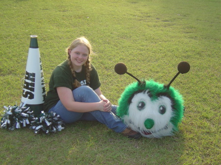 My daughter Sarah (age 15) is the mascot at Huntsville High