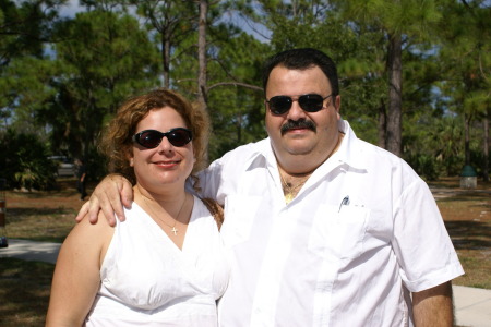 My wife Cristy and myself