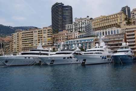 The waterfront in Monte Carlo France