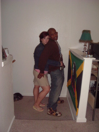 Us in one of our town homes in Cali