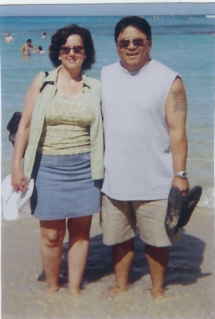 My husband Jerry and I in Hawaii