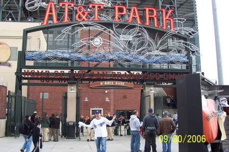 AT&T Park Dodgers vs Giants!