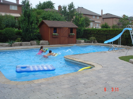 Kids wanting a wave pool