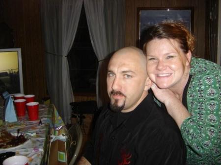 My son Gil and his wife Ronda Feb 08