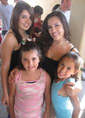 Me & My Girls at Six Flags Summer 2007