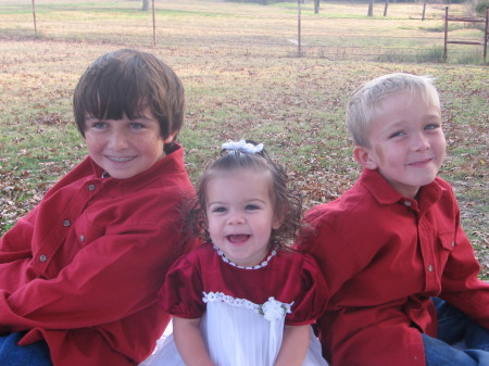 My kids Christmas 2006