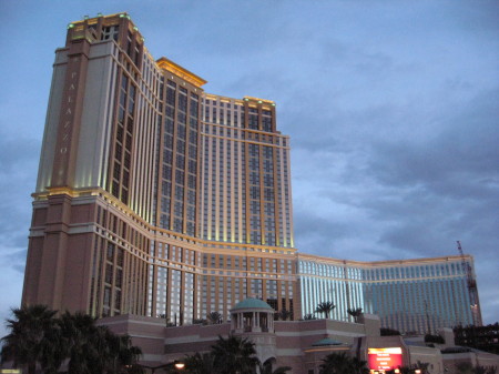 The new Palazzo Hotel Casino.