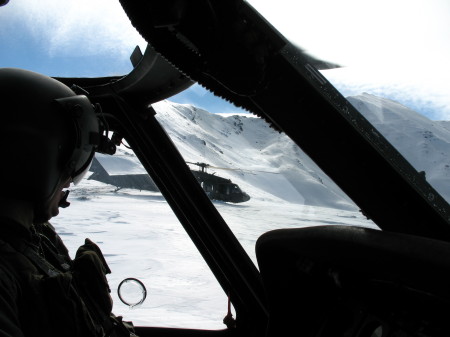 Me Landing on Mt. Duke 2007