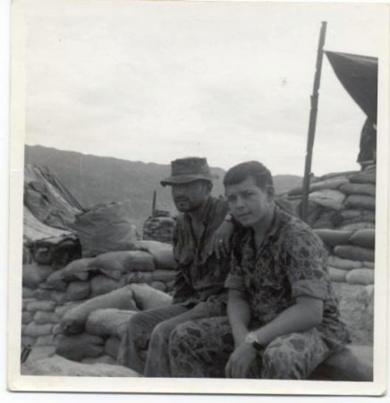 Luna and I on Hill 200 some time after Apr 69