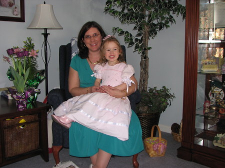 Meagan & I at Easter
