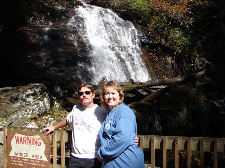 Buddy and me in Helen, Ga