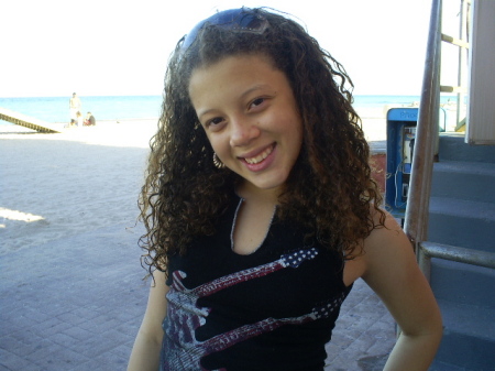 Riana at the Beach