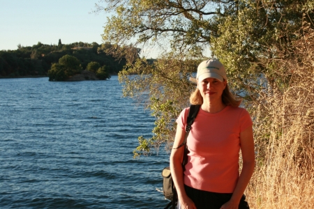 Ren at Lake Natoma, August '07