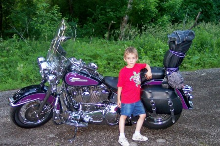 Dylan and the Harley #2