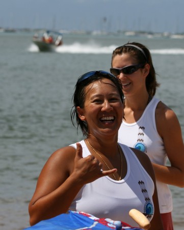 a good day at the outrigger canoe races