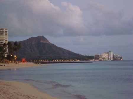 Diamond Head in Hawaii