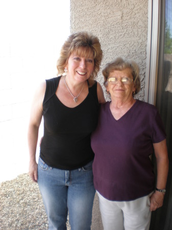 Mom and me - June 2008