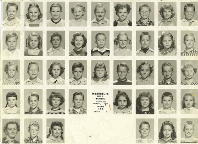 Mattie Lou Maxwell 1954 (2nd grade)