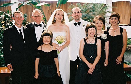 Richard Toole family & new daughter-in-law