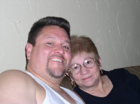 My hubband Alex and my mother-in-law Dolores