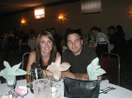 My son Johnny and his fiance Monica