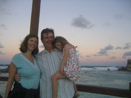 Jennifer, Camilla and I on Isla Mujer