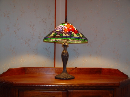 tiffany lamp I constructed